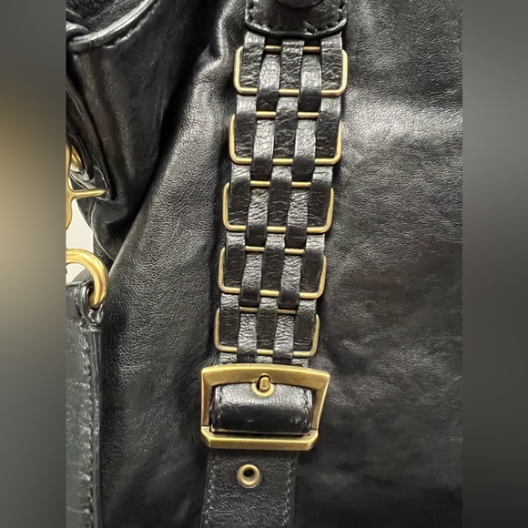 Kooba Large Black Leather Hobo Bag - Picture 10 of 15